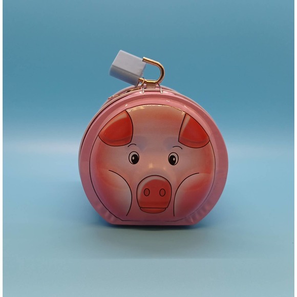 Piggy Bank with Lock & Key Set NEW by Bininiu of Japan - Picture 11 of 11